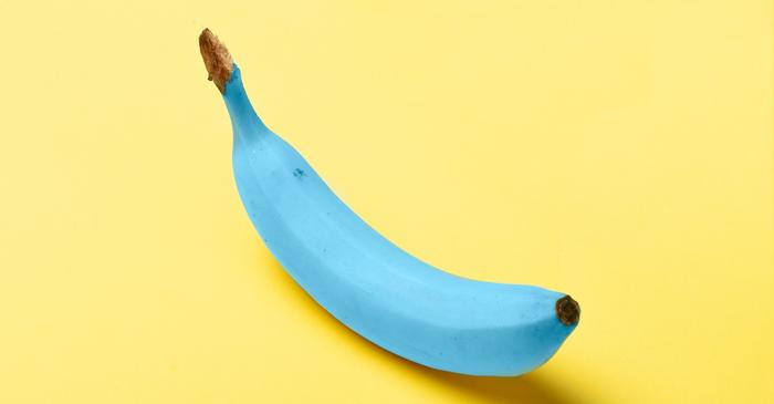 De ce au bananele albastre gust de înghețată?