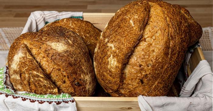 Rețetă de pâine fără frământare: patru ingrediente pentru un rezultat perfect