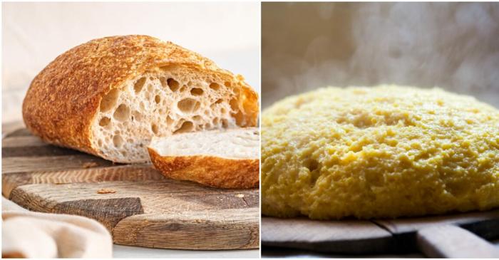 Mămăliga versus pâinea: Ce beneficii aduce fiecare în alimentația românilor?