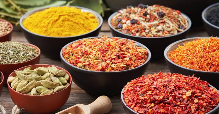 Ce condiment are cea mai mare capacitate antioxidantă?