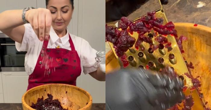 Gabriela Cristea dezvăluie rețeta simplă de salată de sfeclă roșie cu un ingredient surpriză